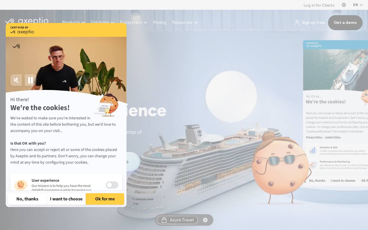 Axeptio screenshot