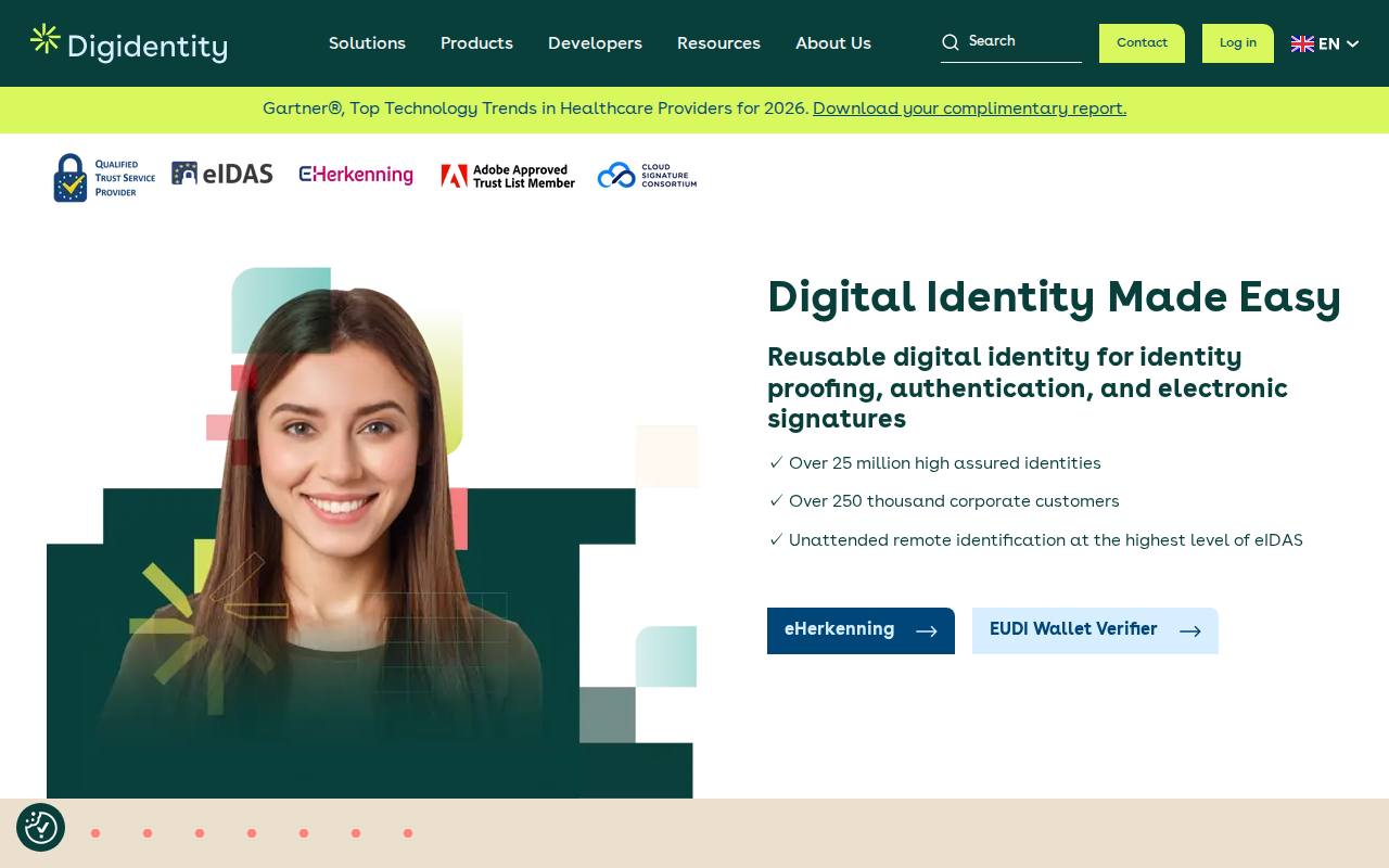 Digidentity screenshot