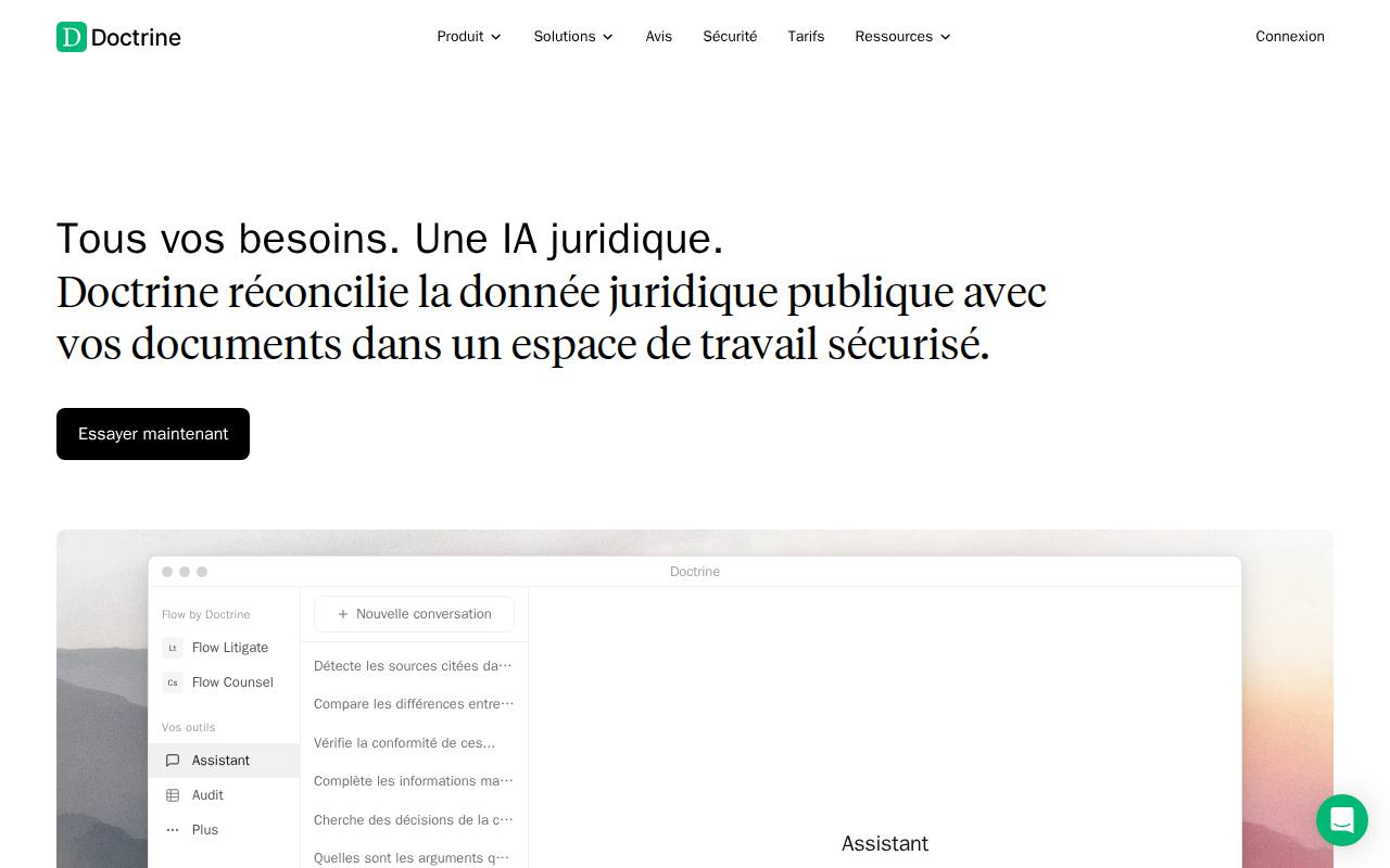 Doctrine screenshot
