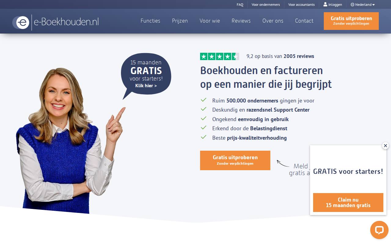 e-Boekhouden screenshot