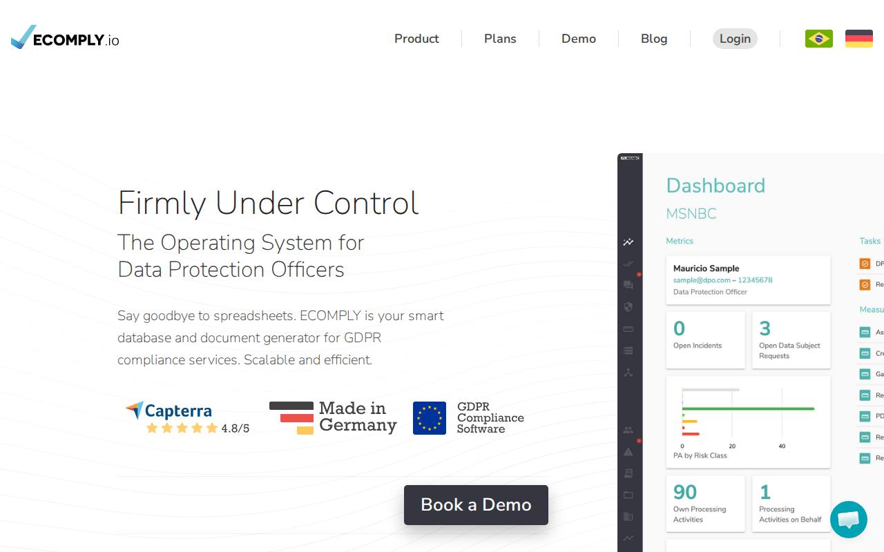 ECOMPLY screenshot