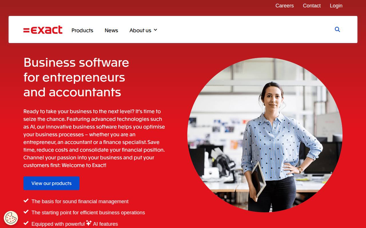 Exact Online screenshot