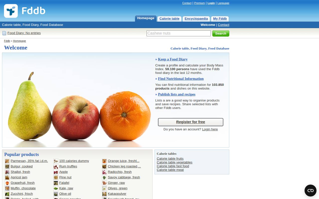 Fddb screenshot