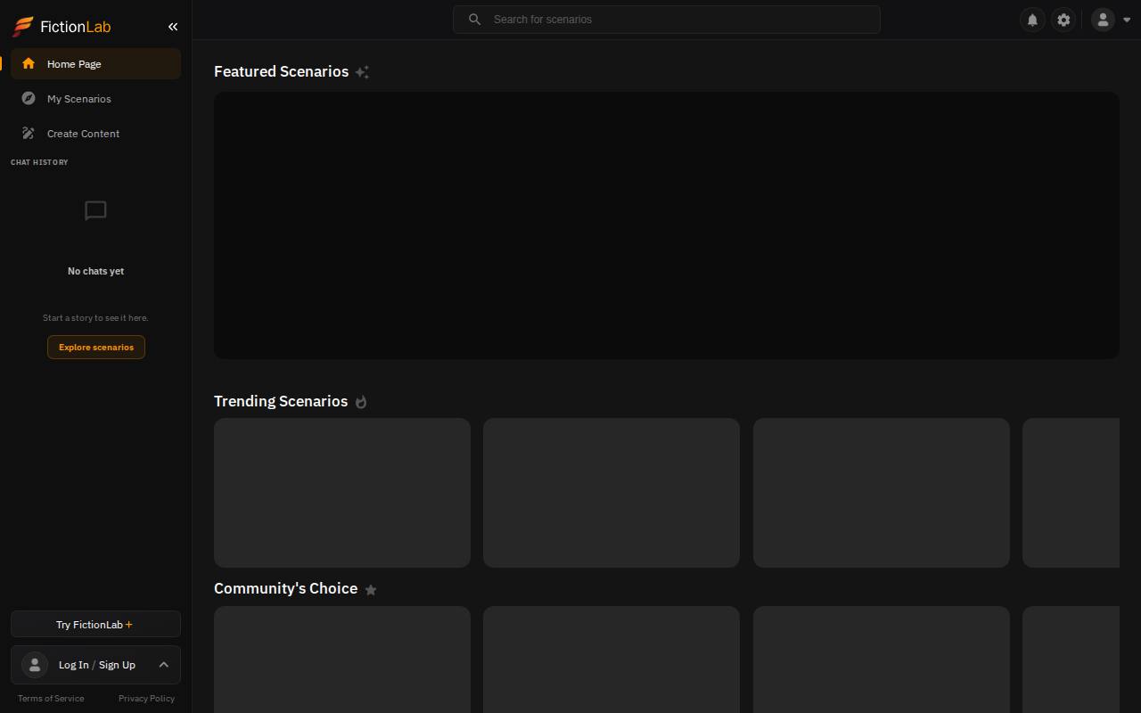 FictionLab screenshot
