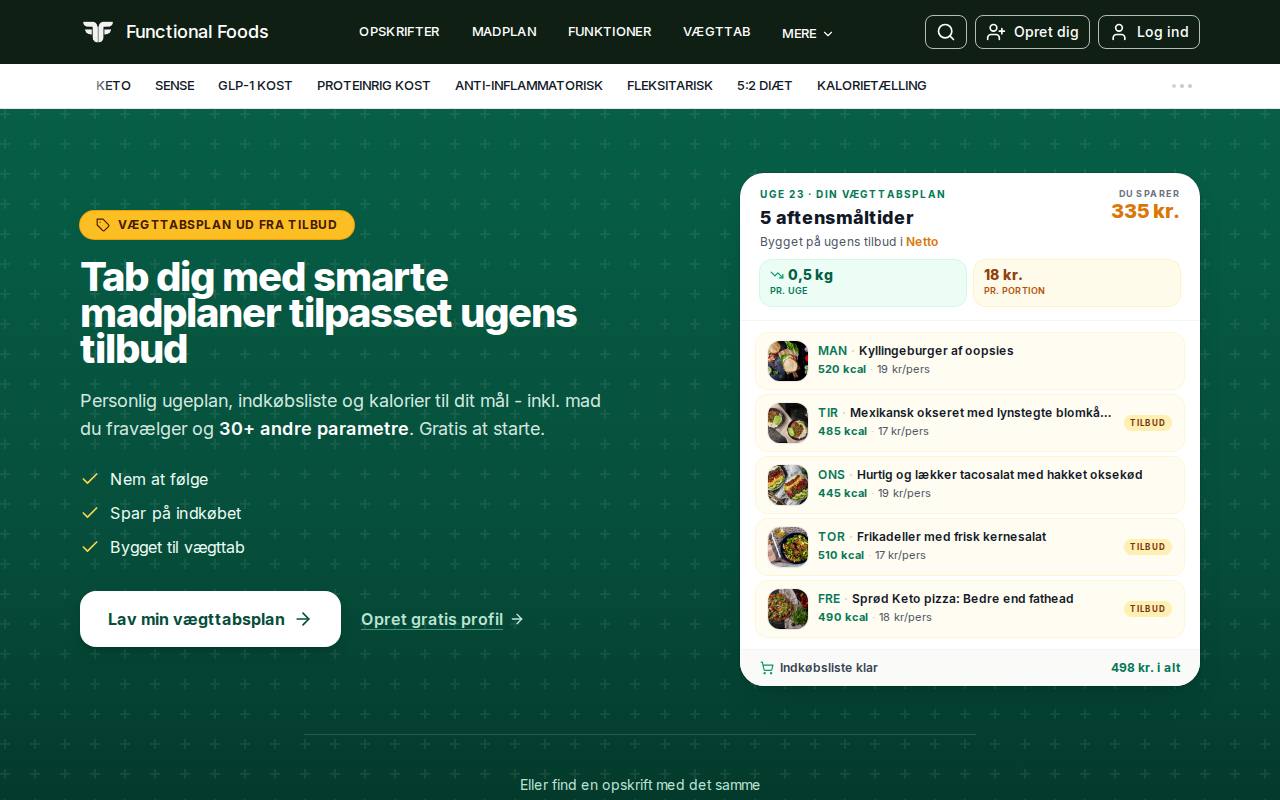 FunctionalFoods (Ketoliv) screenshot