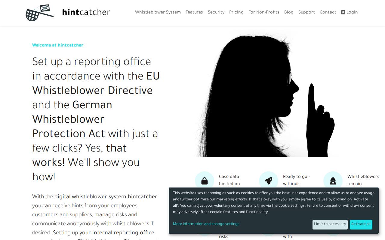 Hintcatcher screenshot