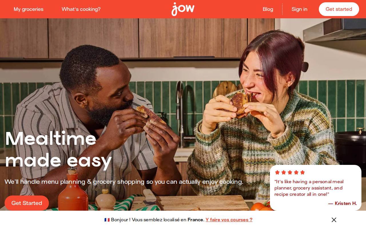 Jow screenshot