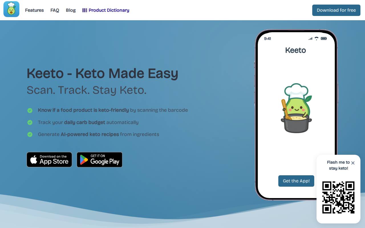 Keeto screenshot