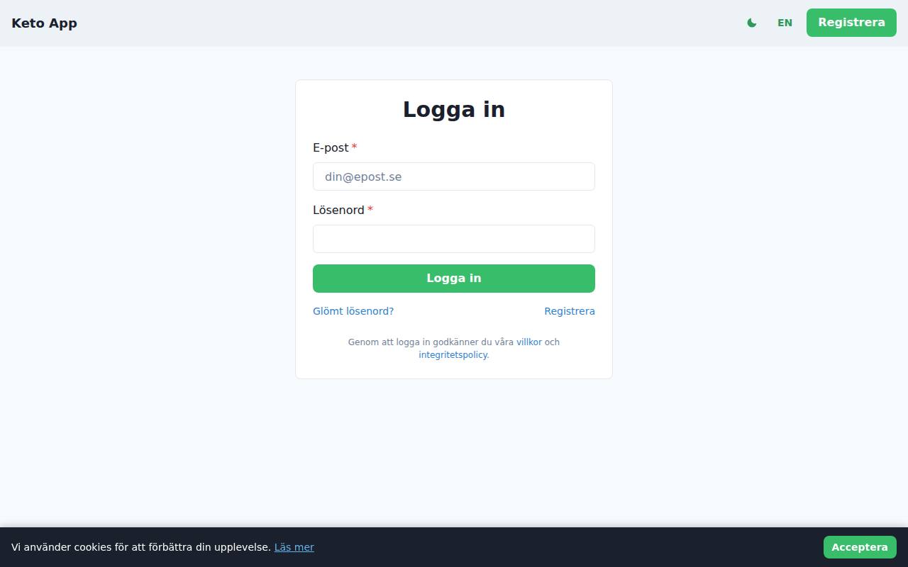 Ketoplanen screenshot