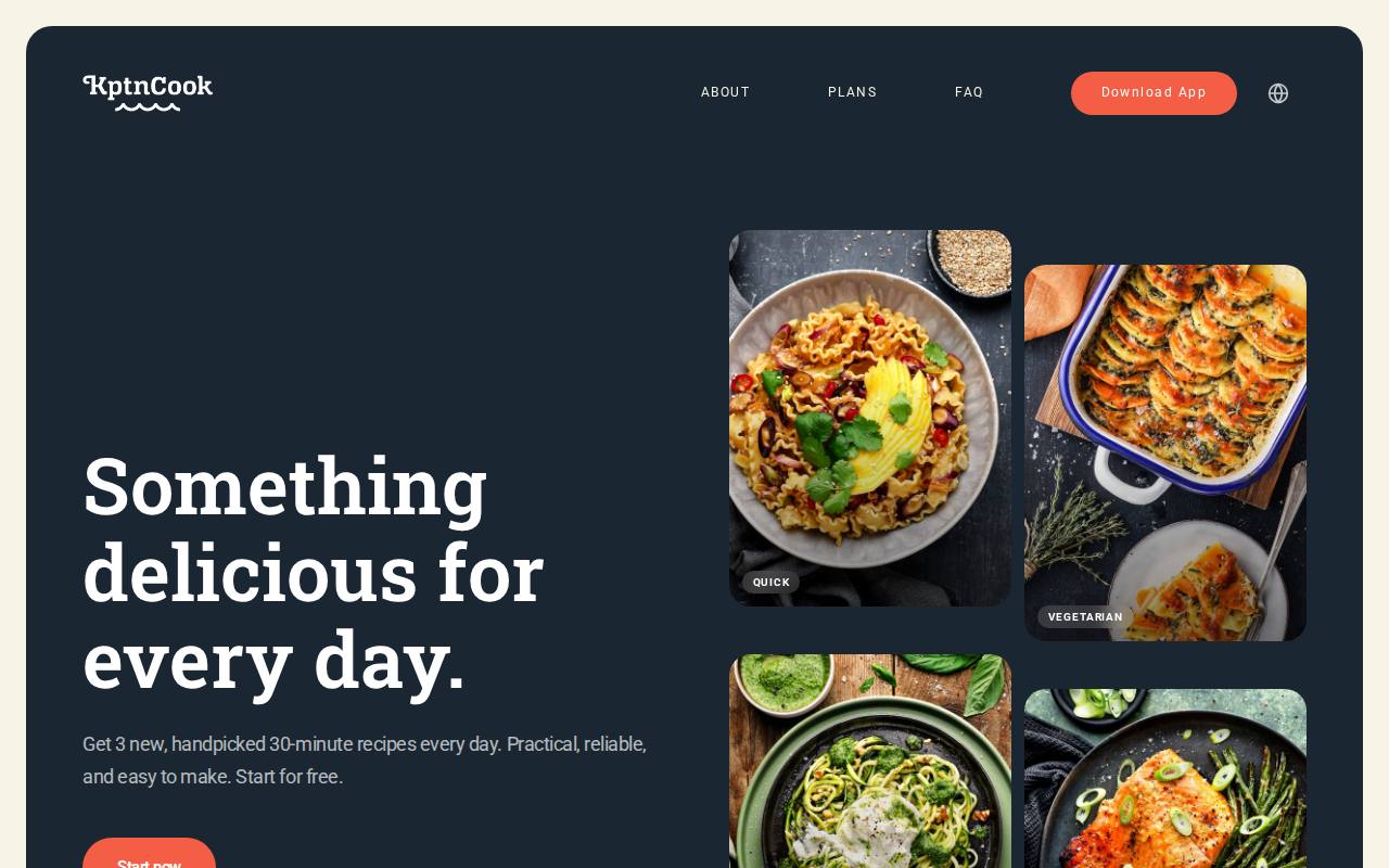 KptnCook screenshot