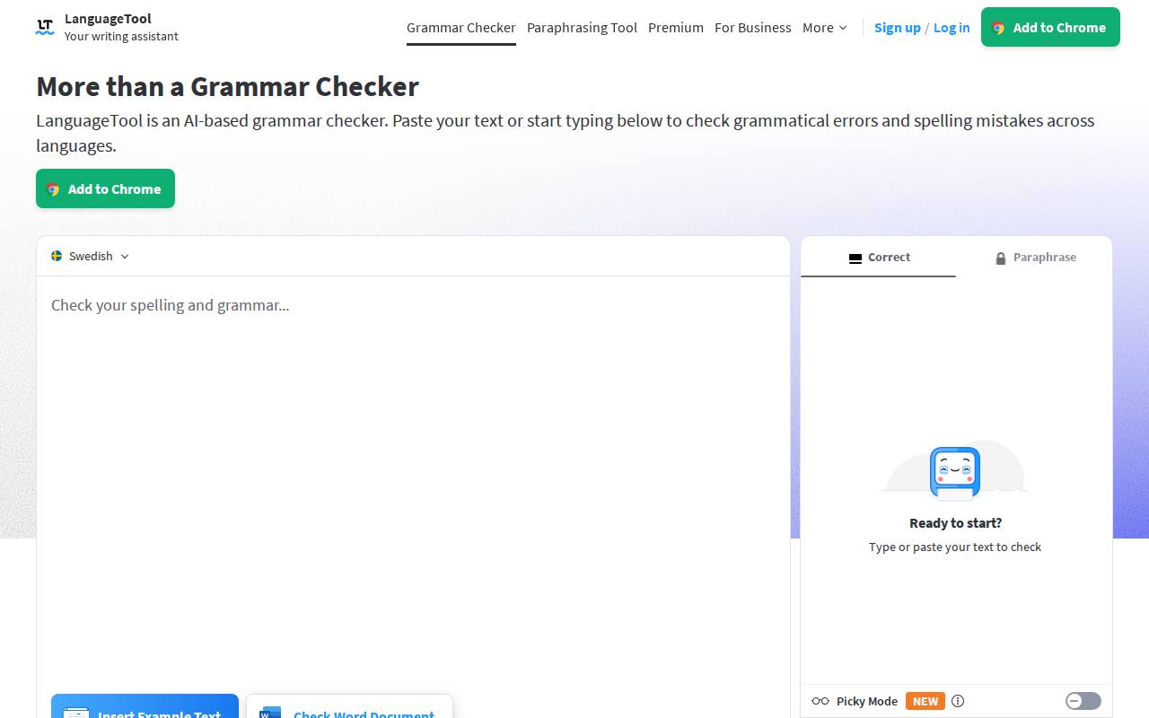 LanguageTool screenshot