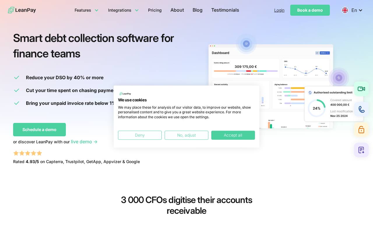 LeanPay screenshot