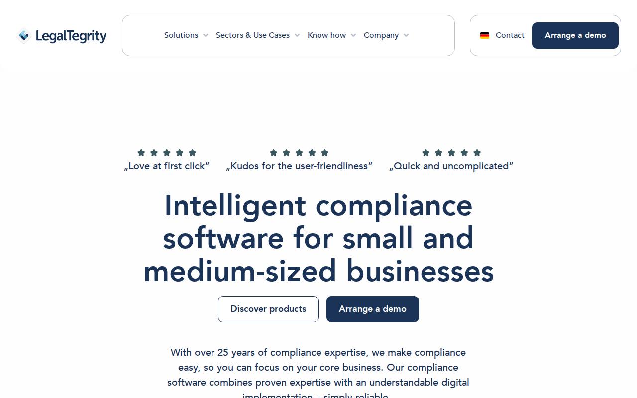 LegalTegrity screenshot