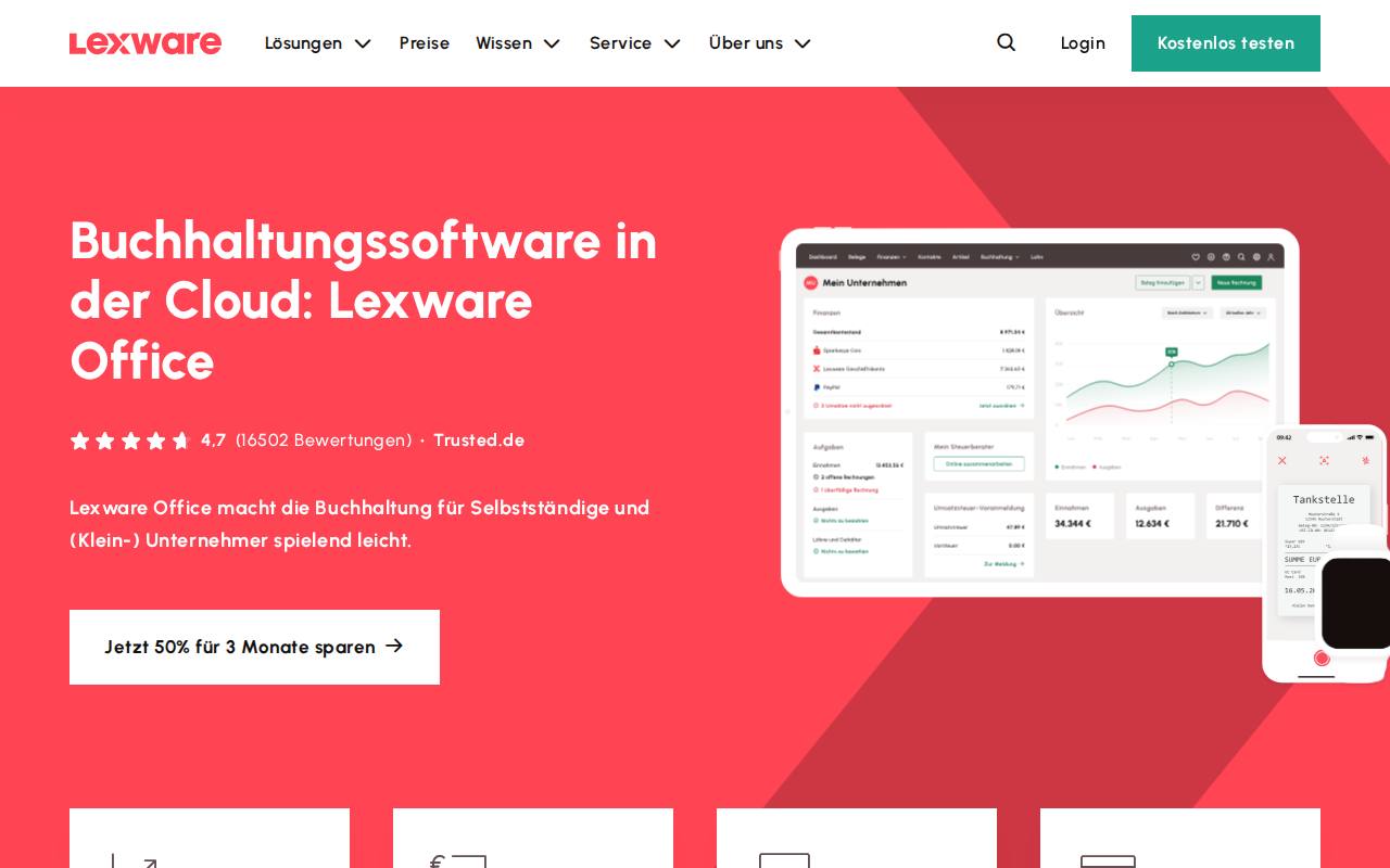 Lexware Office screenshot
