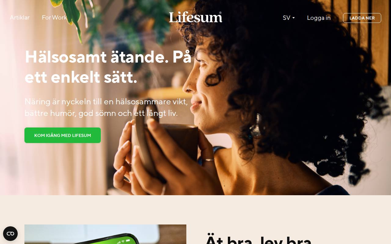 Lifesum screenshot