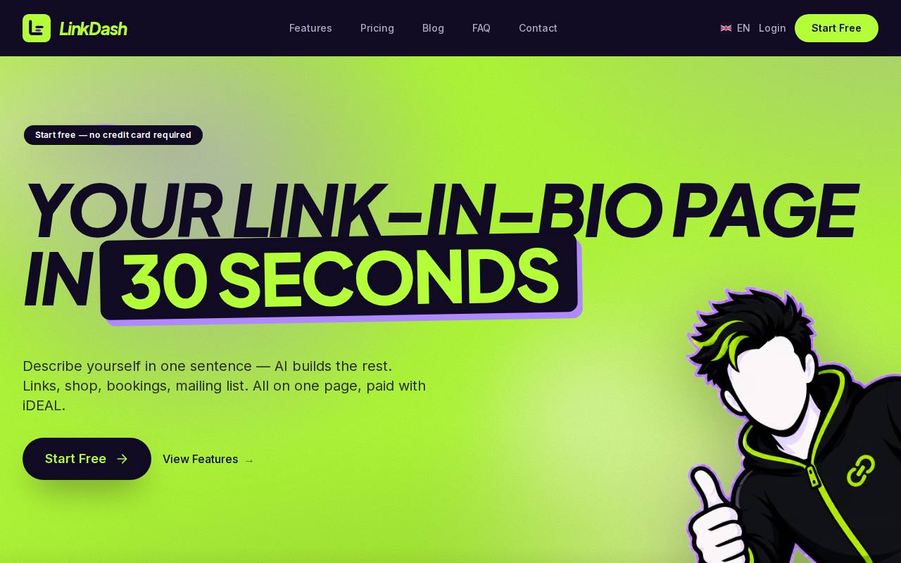 LinkDash screenshot