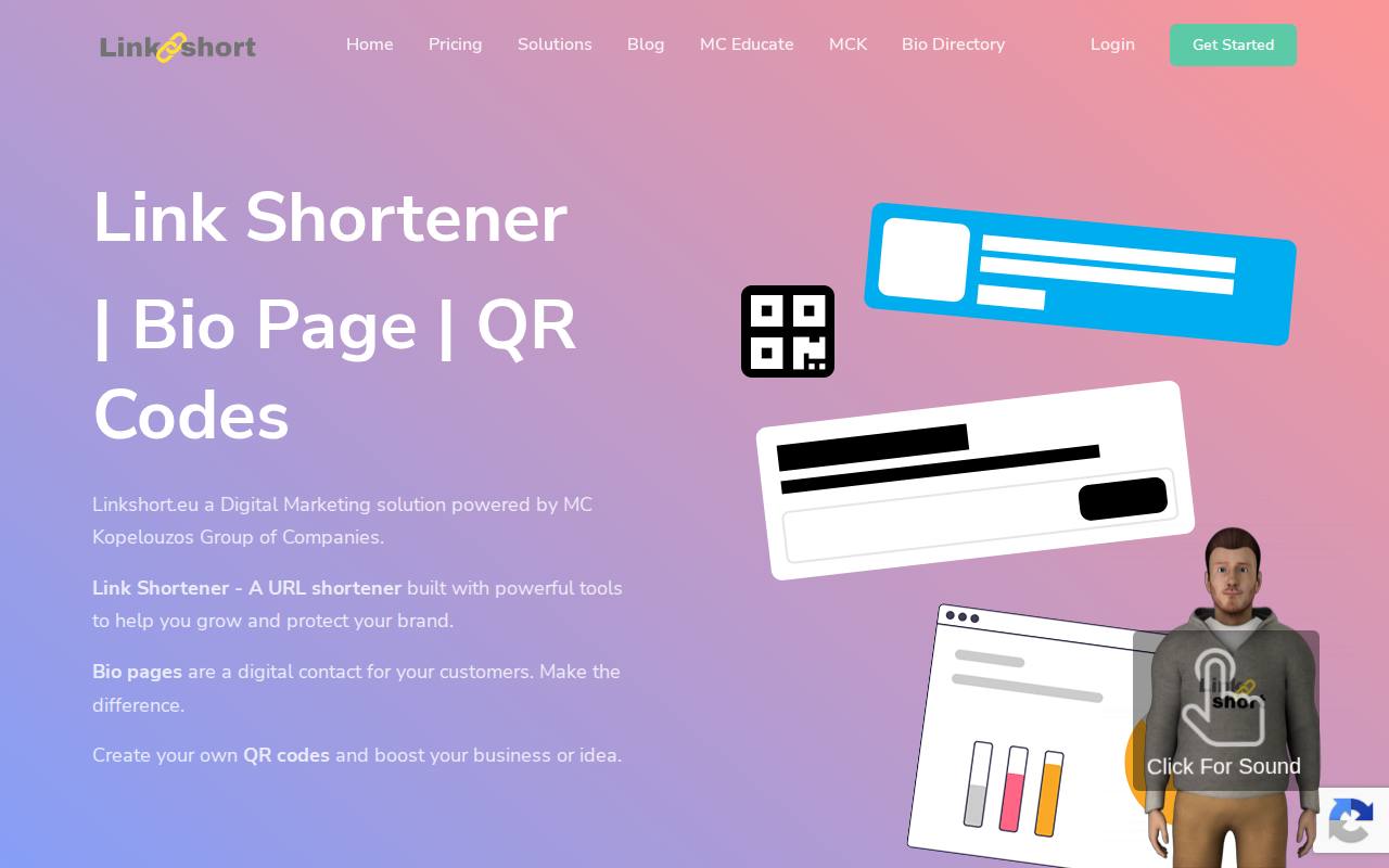 Linkshort screenshot