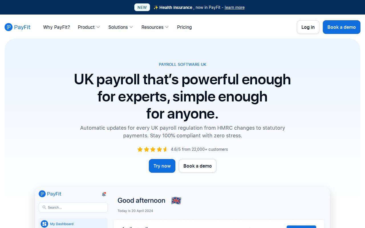 PayFit screenshot