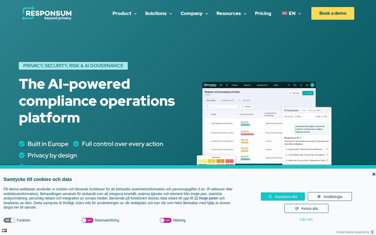 Responsum screenshot