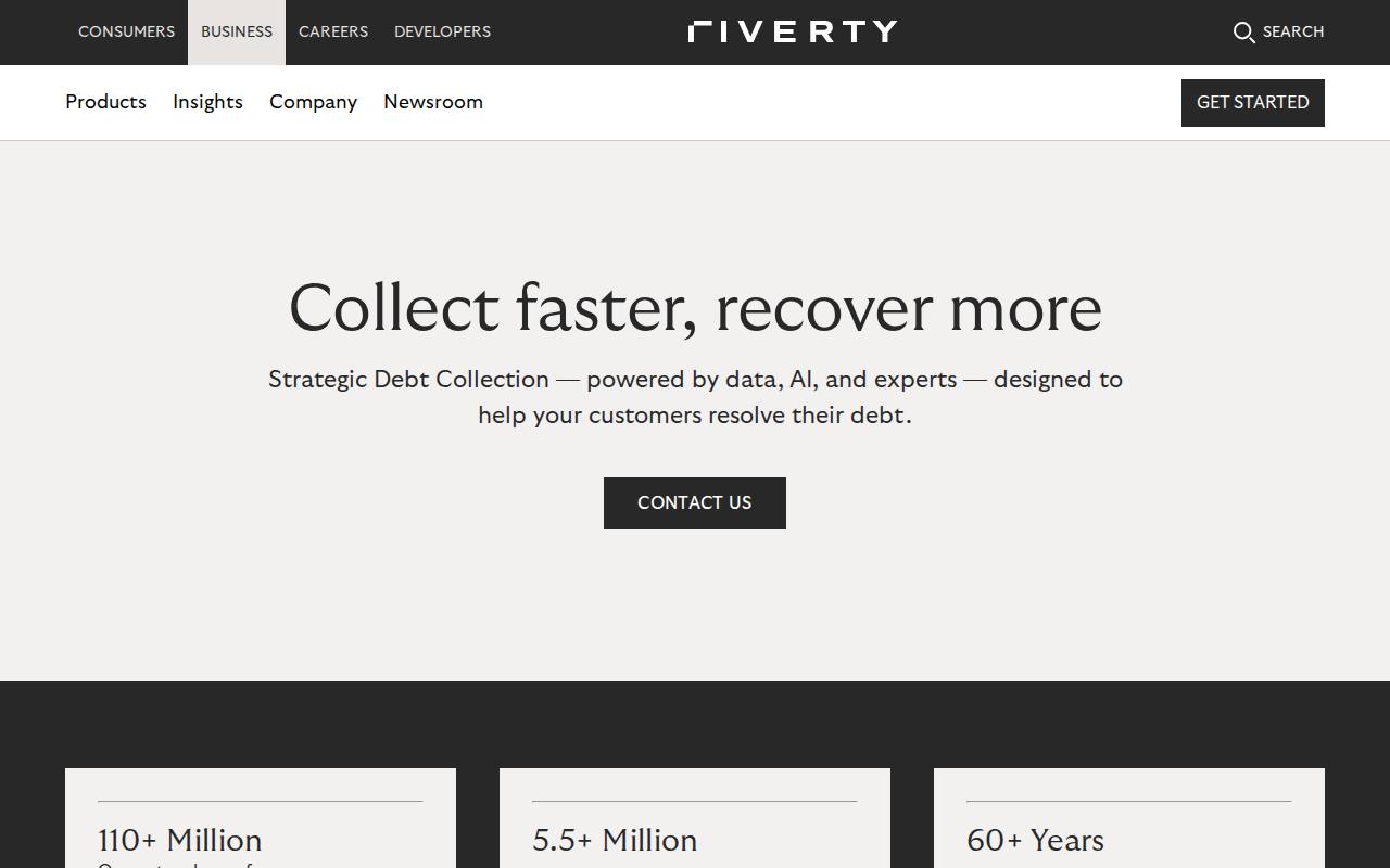 Riverty Debt Collection screenshot