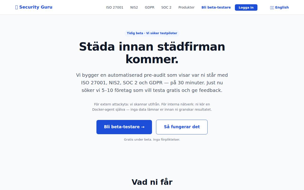 Security Guru screenshot