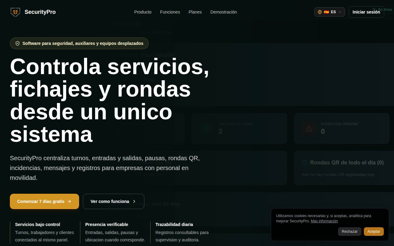 SecurityPro screenshot