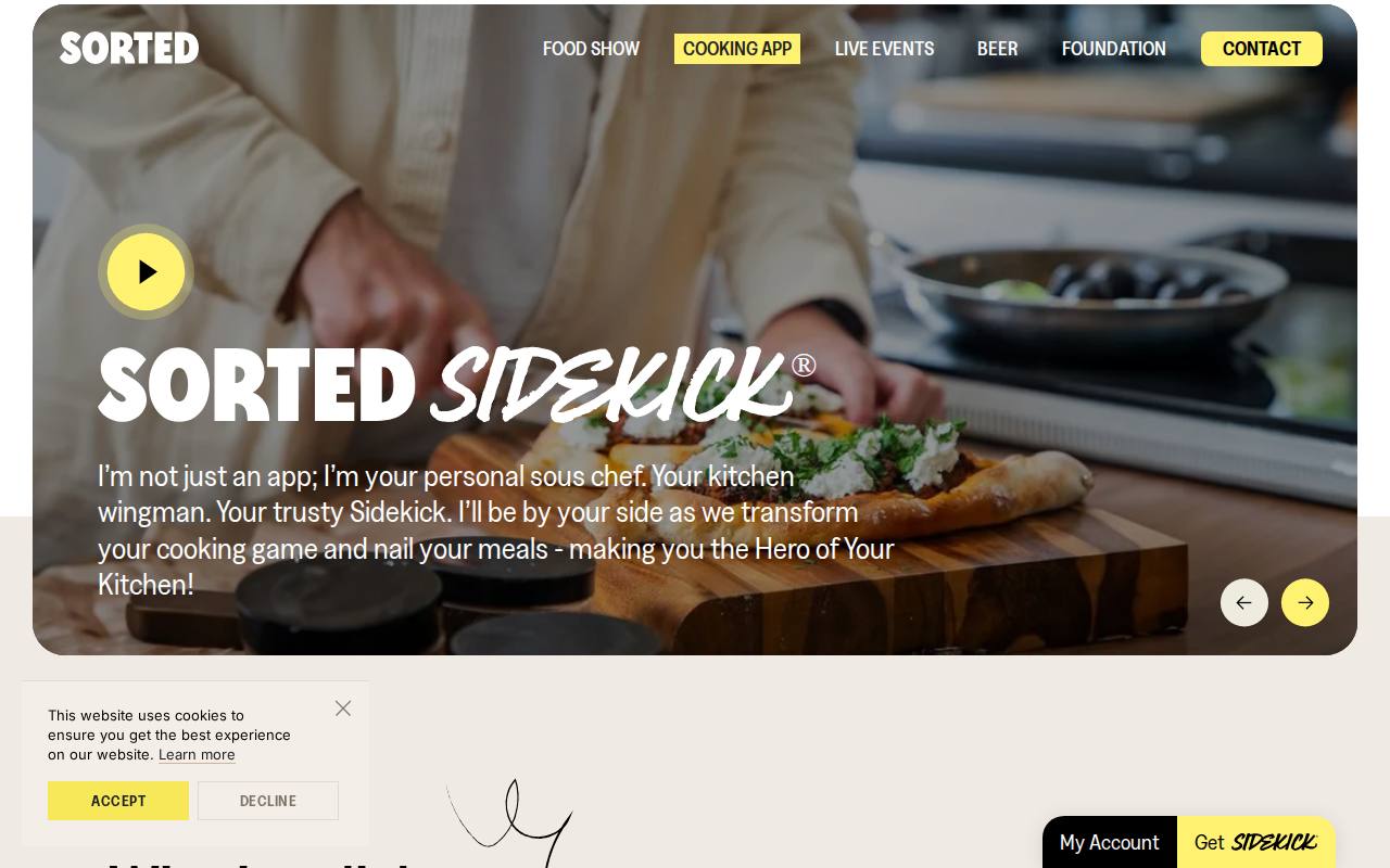 Sidekick screenshot