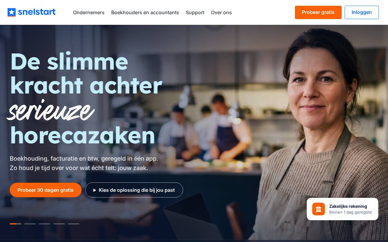 SnelStart screenshot