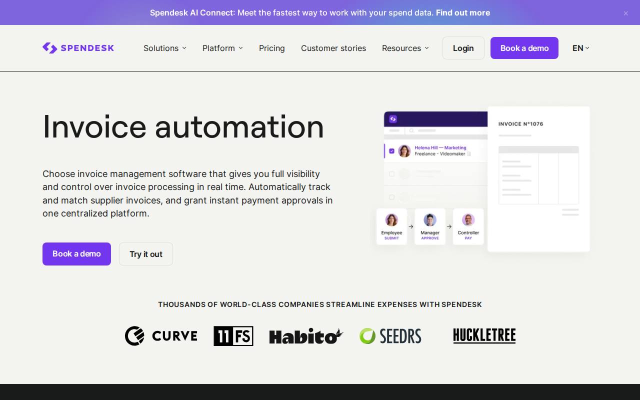 Spendesk screenshot