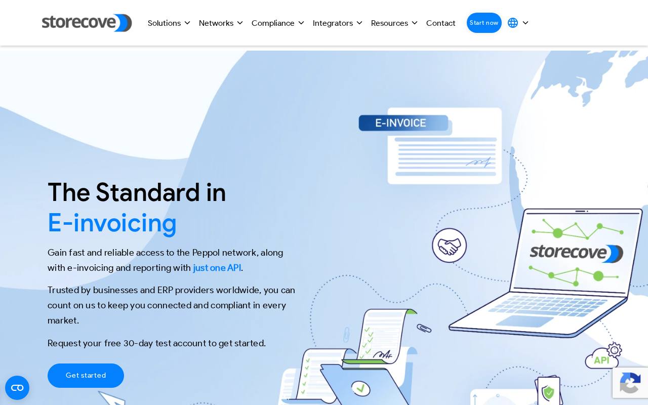 Storecove screenshot