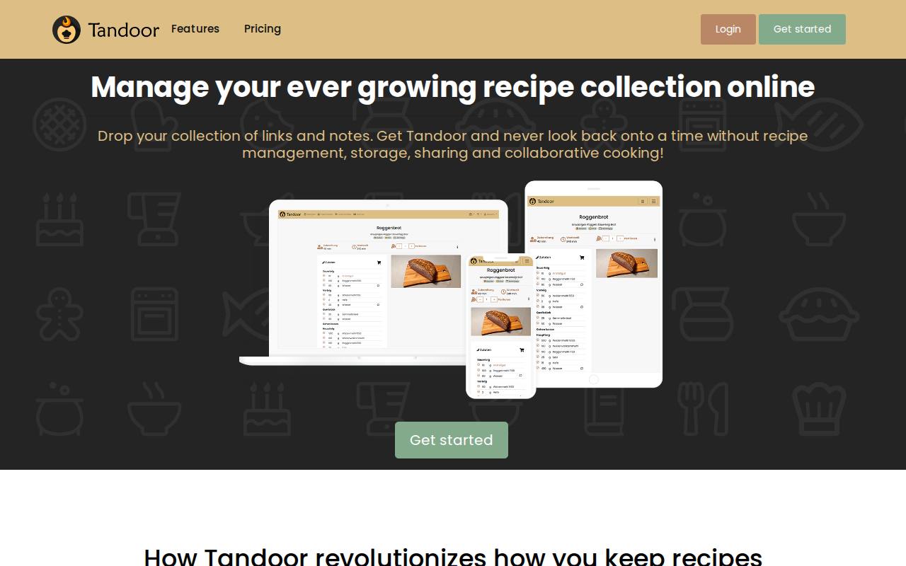 Tandoor screenshot