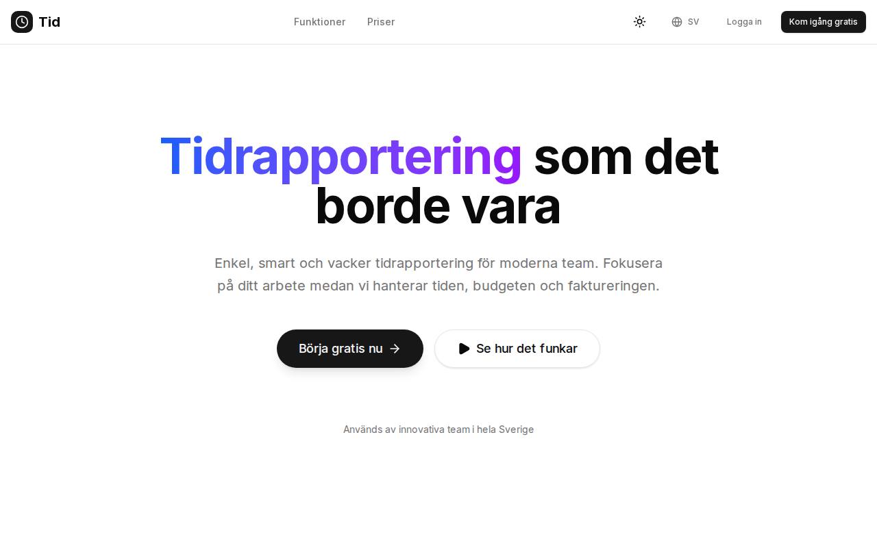 Tid screenshot