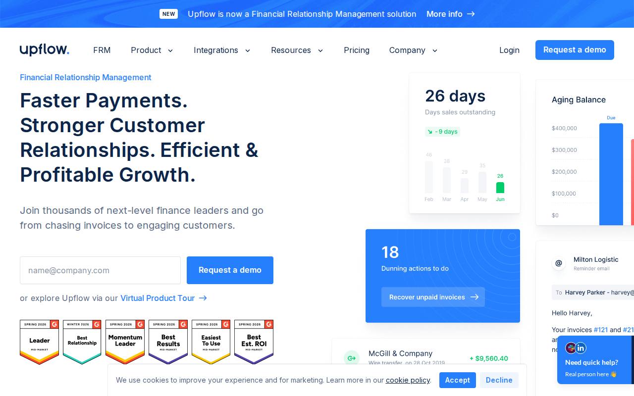 Upflow screenshot
