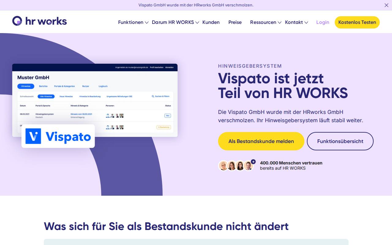 Vispato screenshot