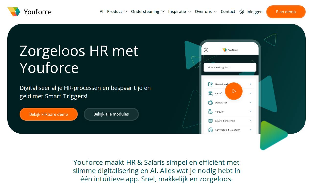 Youforce (Visma Raet) screenshot