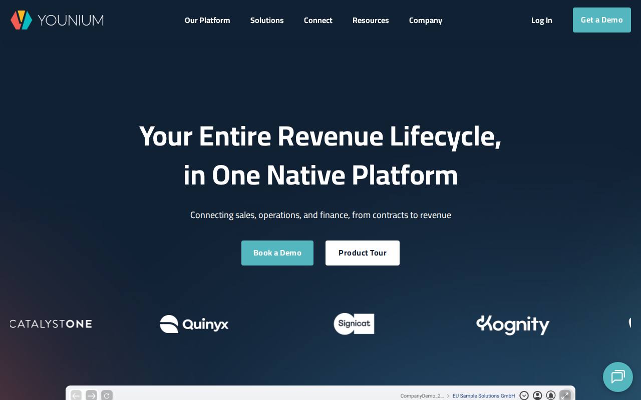 Younium screenshot